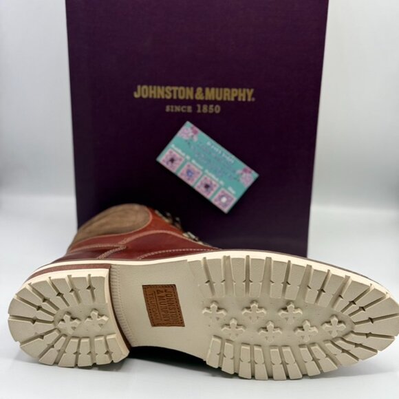 Johnston & Murphy Barrett Alpine Boots - Premium Leather Hiking Boots New in Box main image 7